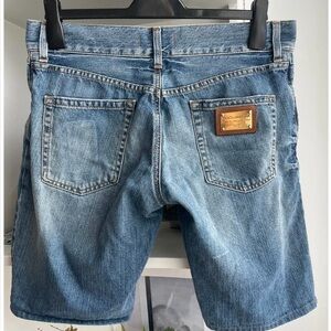 Dolce & Gabbana Light Blue Jean Shorts